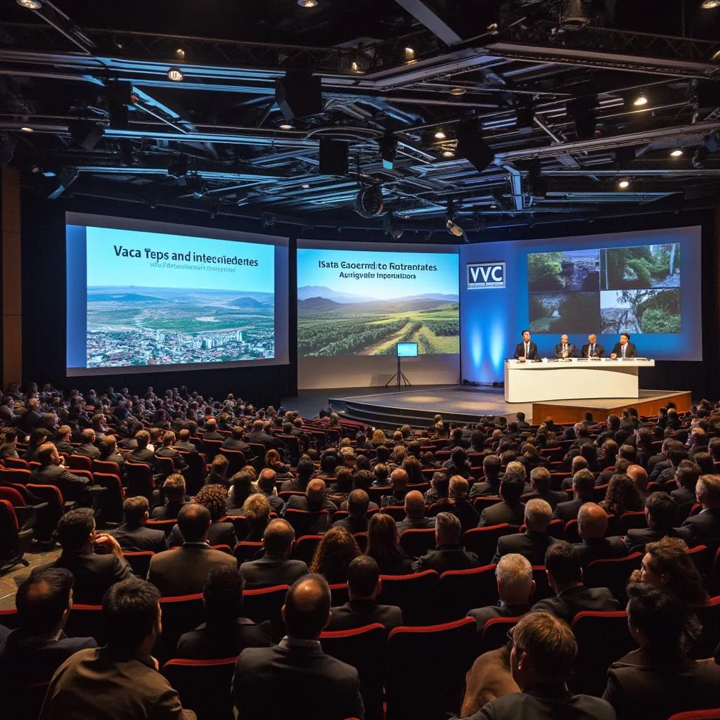 Presentación en conferencia internacional de energía